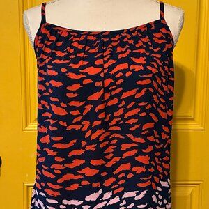 Cabi Smooch Camisole Top SZ Small Party Y2K Festival Animal‎ Print